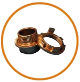 Electrical component casted from 316 stainless steel