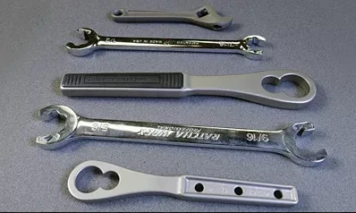 Investment casted 410 stainless steel wrenches