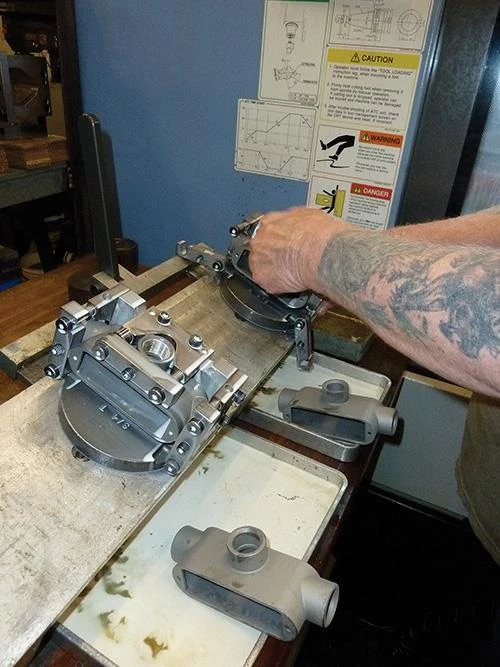 unthreaded workpieces replacing machined parts